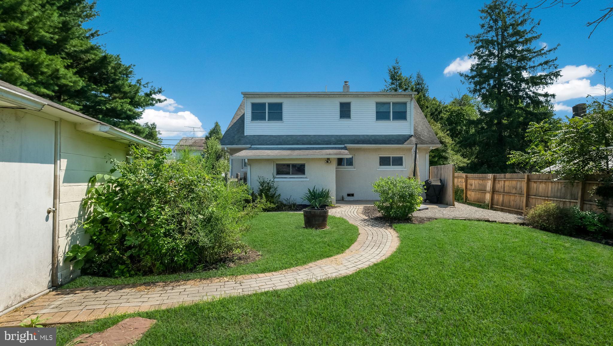 1034 Old Bethlehem Road Perkasie, PA 18944 - Photo 19 of 19 BACK PATIO AND WALKWAY