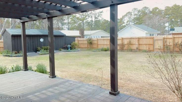3618 Country Club Road Morehead City, NC 28557 - Photo 21 of 23 3618 Back yard L