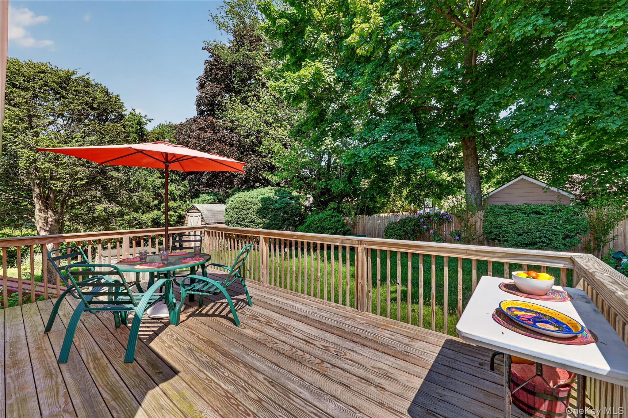 232 Cherry Road Yorktown Heights, NY 10598 - Photo 15 of 21 a view of deck with patio and outdoor seating