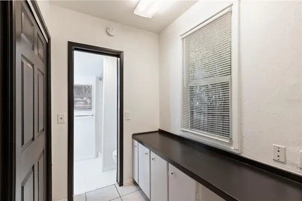a view of a bathroom with a sink