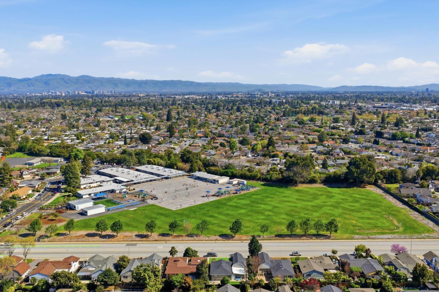 774 Ridge Rd. Santa Clara, CA 95051 - Photo 45 of 50 an aerial view of residential houses with outdoor space and trees