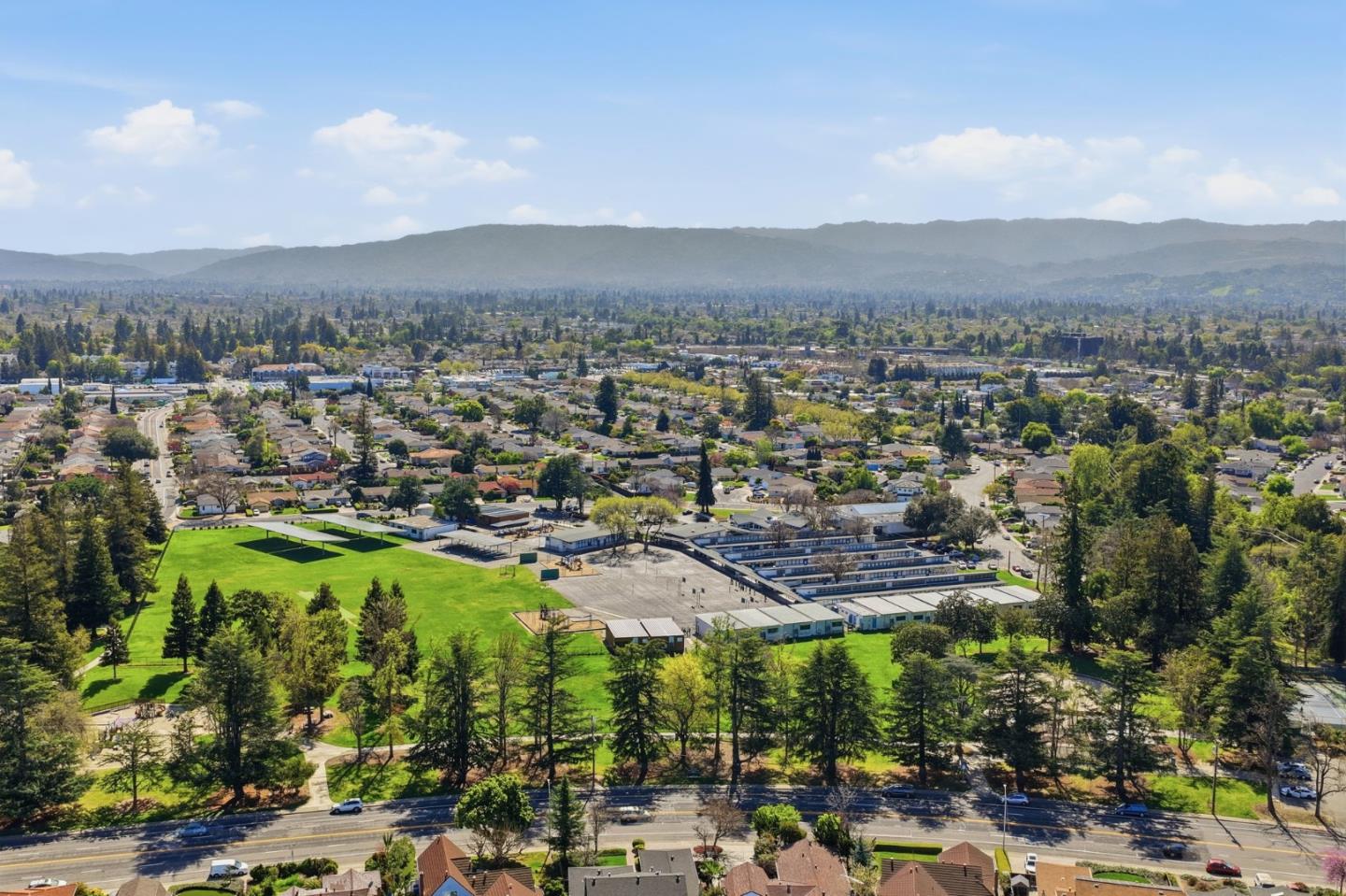 774 Ridge Rd. Santa Clara, CA 95051 - Photo 46 of 50 an aerial view of residential houses with outdoor space and trees