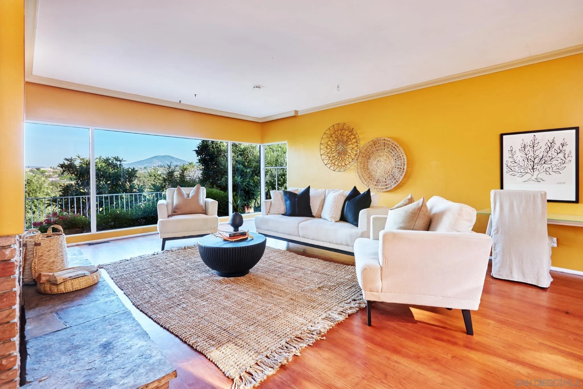 9080 Terrace Drive La Mesa, CA 91941 - Photo 6 of 25 a living room with furniture and a large window