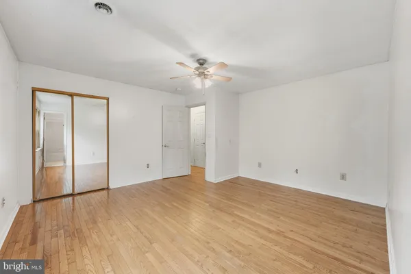 wooden floor in an empty room