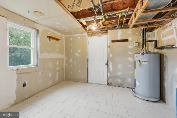 a view of a storage & utility room