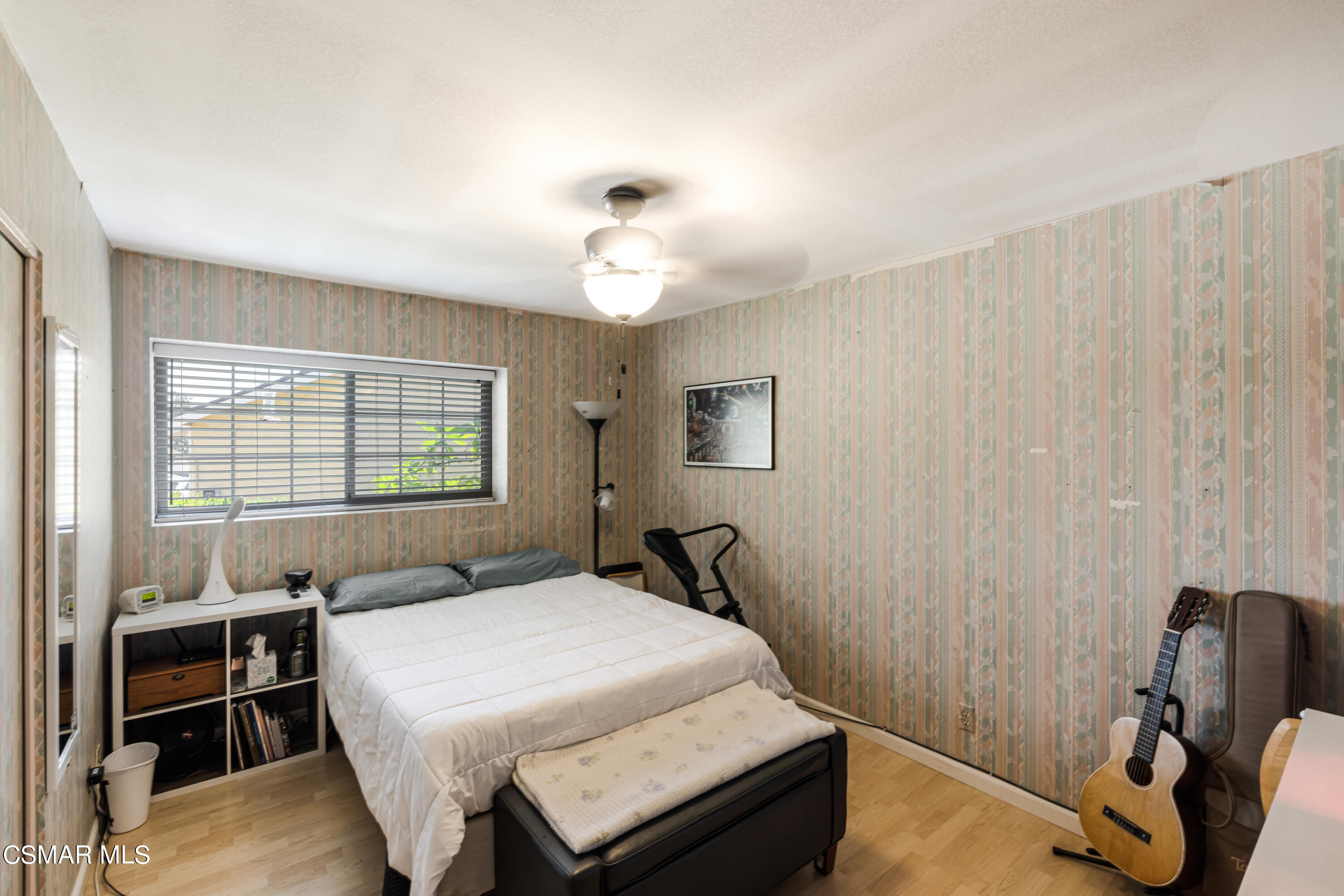 3379 Weatherford Court Simi Valley, CA 93063 - Photo 14 of 39 a bedroom with a bed and wooden floor