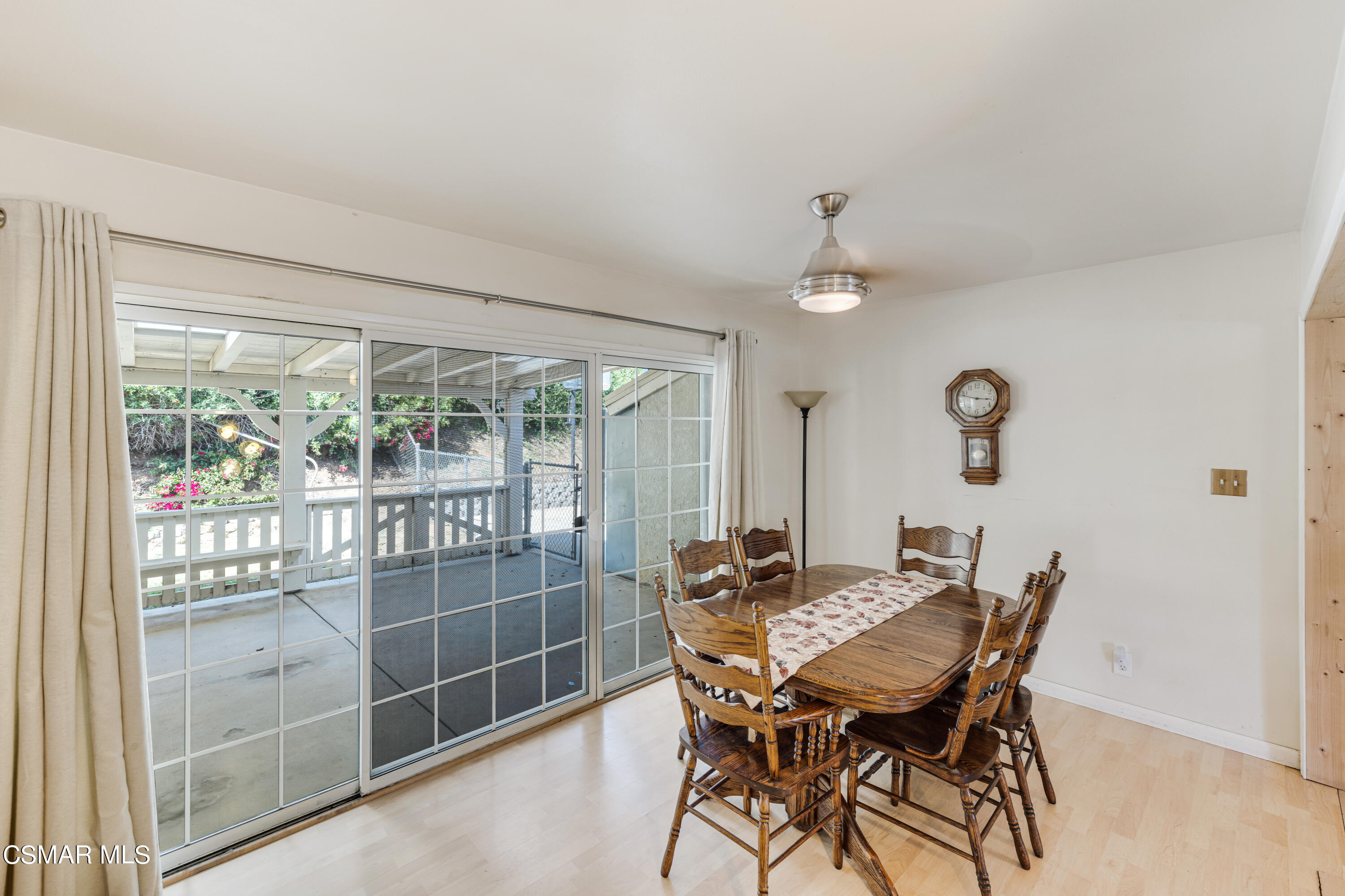 3379 Weatherford Court Simi Valley, CA 93063 - Photo 29 of 39 a view of a dining room with furniture and window
