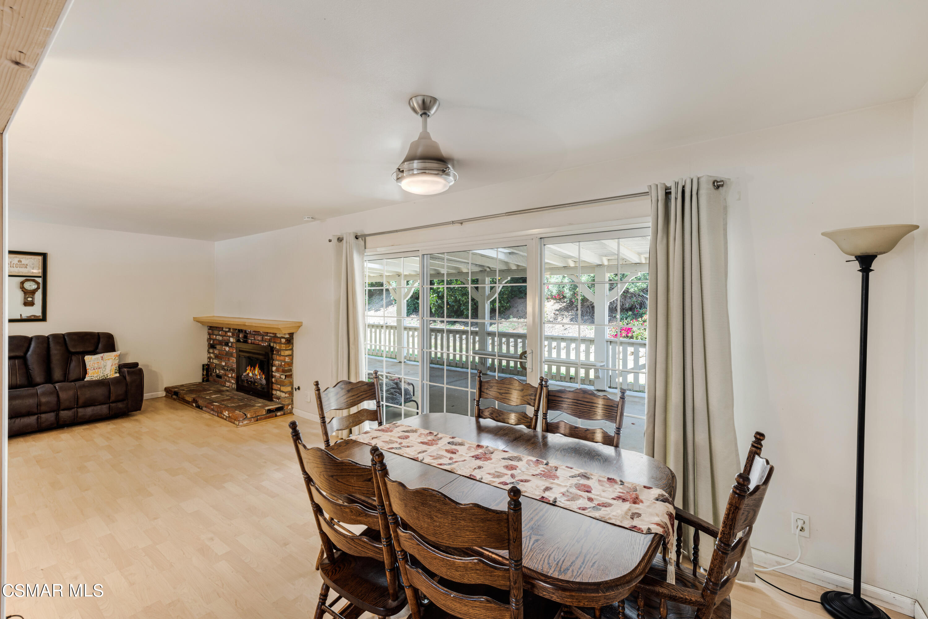 3379 Weatherford Court Simi Valley, CA 93063 - Photo 30 of 39 a view of a dining room with furniture window and outside view