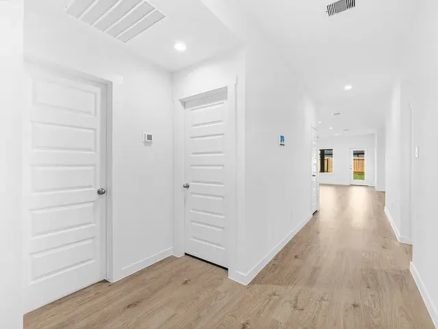 wooden floor in an empty room