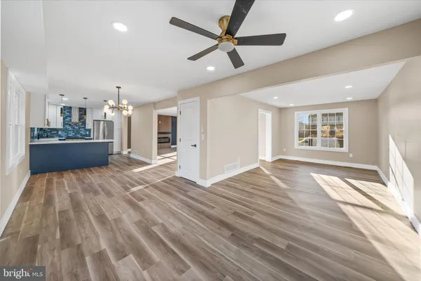 a view of a livingroom with a fireplace