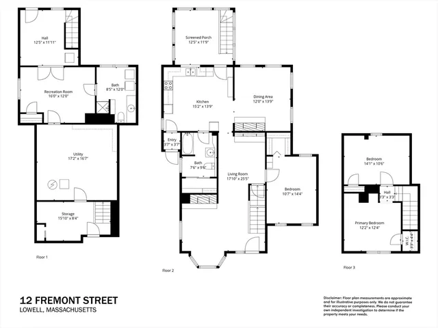 $499,999 | 12 Fremont Street, Lowell, MA 01850