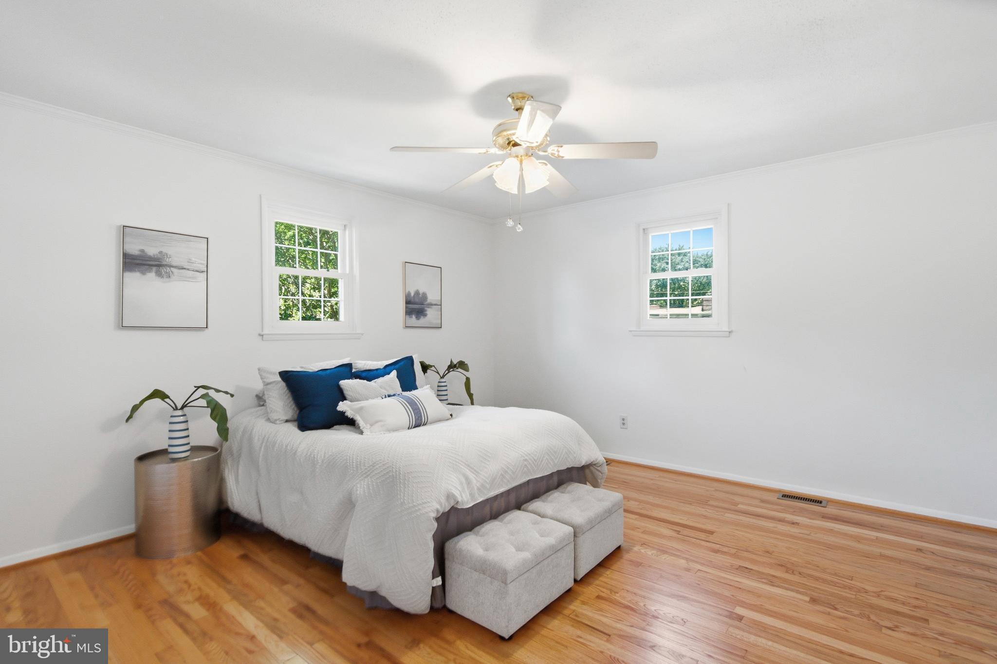 220 Solway Road Lutherville-Timonium, MD 21093 - Photo 13 of 38 a bedroom with a bed and window