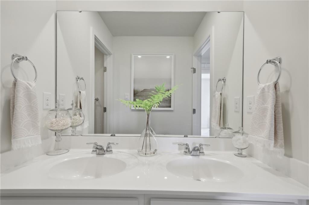 130 River Ridge Drive Coraopolis, PA 15108 - Photo 16 of 20 a bathroom with double vanity sinks and a mirror