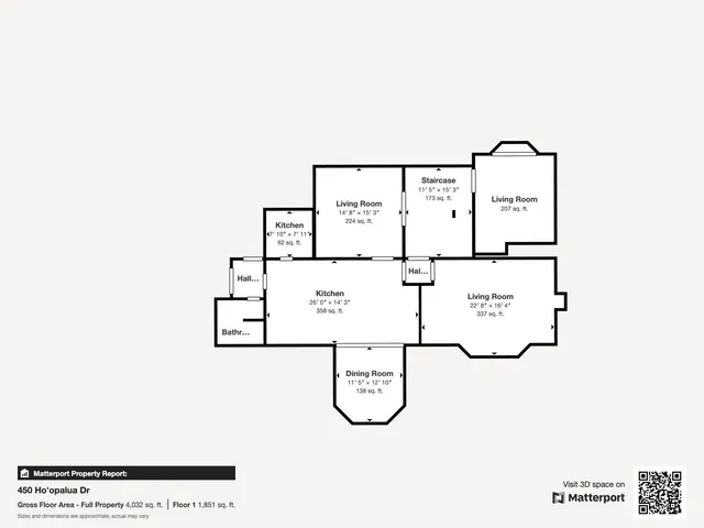 a picture of a bench in a room