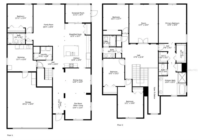 an aerial view of a house with a yard and a large pool table and chairs