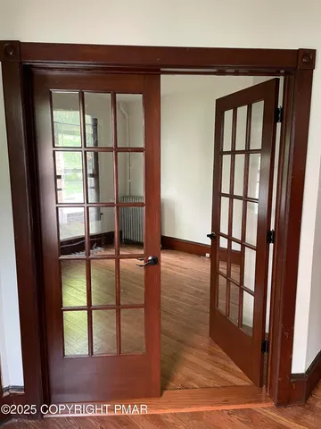 a view of a interior of the room