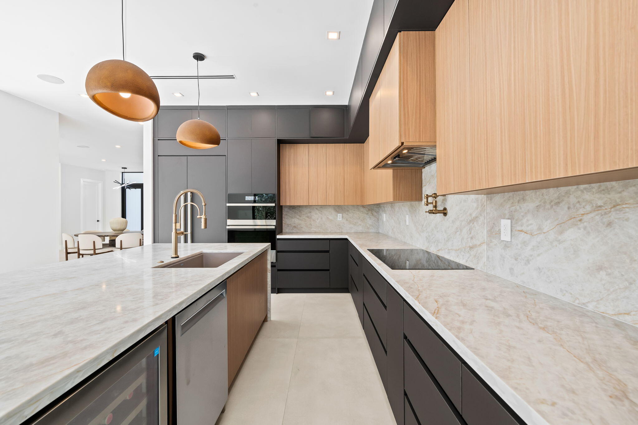 2324 Southwest 26th Street Miami, FL 33133 - Photo 6 of 45 wooden kitchen with a sink and stove