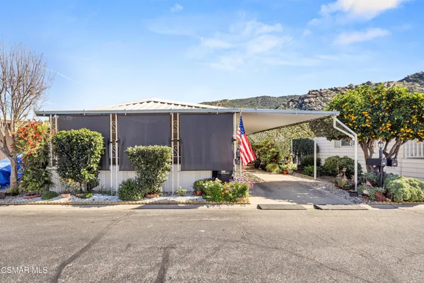 front view of house with a street