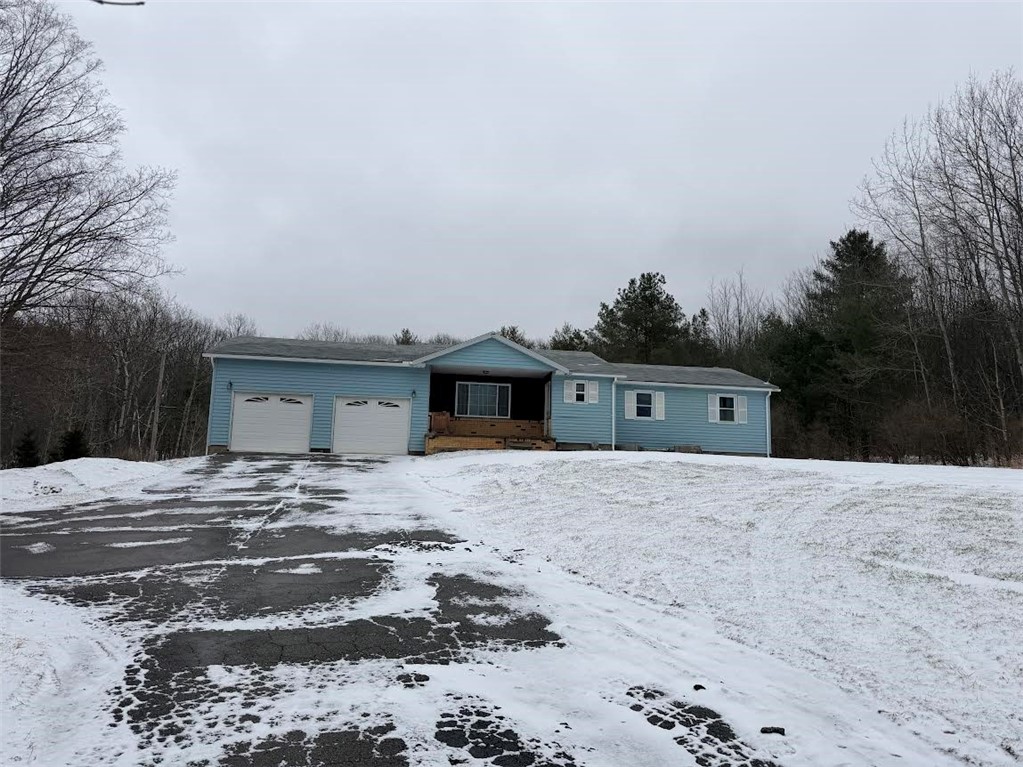 Front from end of driveway
