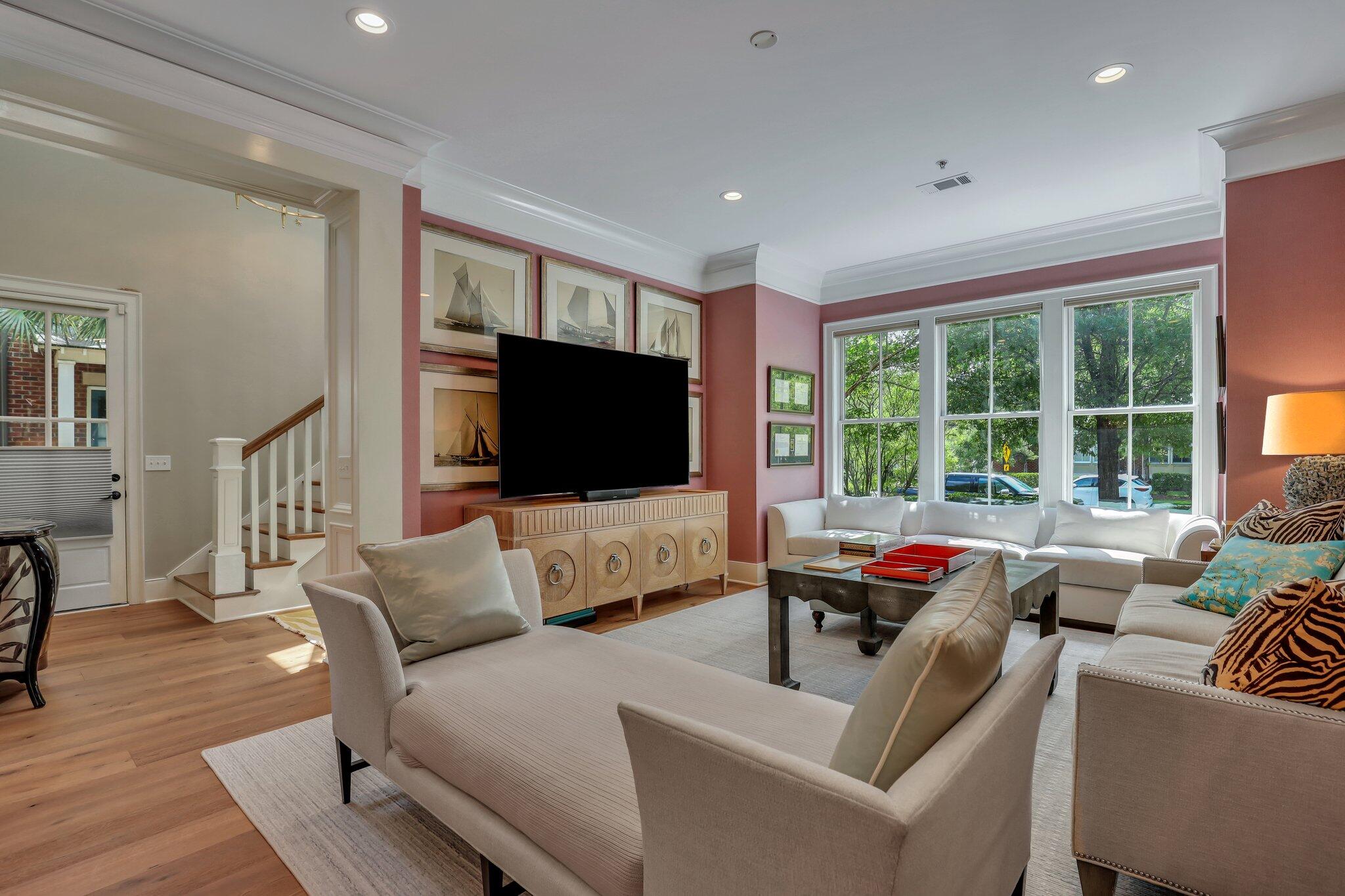 1621 Grey Marsh Road Mount Pleasant, SC 29466 - Photo 24 of 65 Family room with abundant natural light