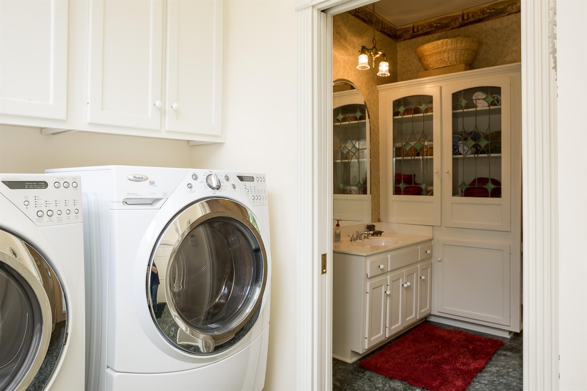 317 North Garner Street Springfield, TN 37172 - Photo 24 of 30 a utility room with dryer and washer