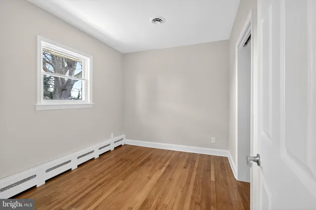 wooden floor in an empty room