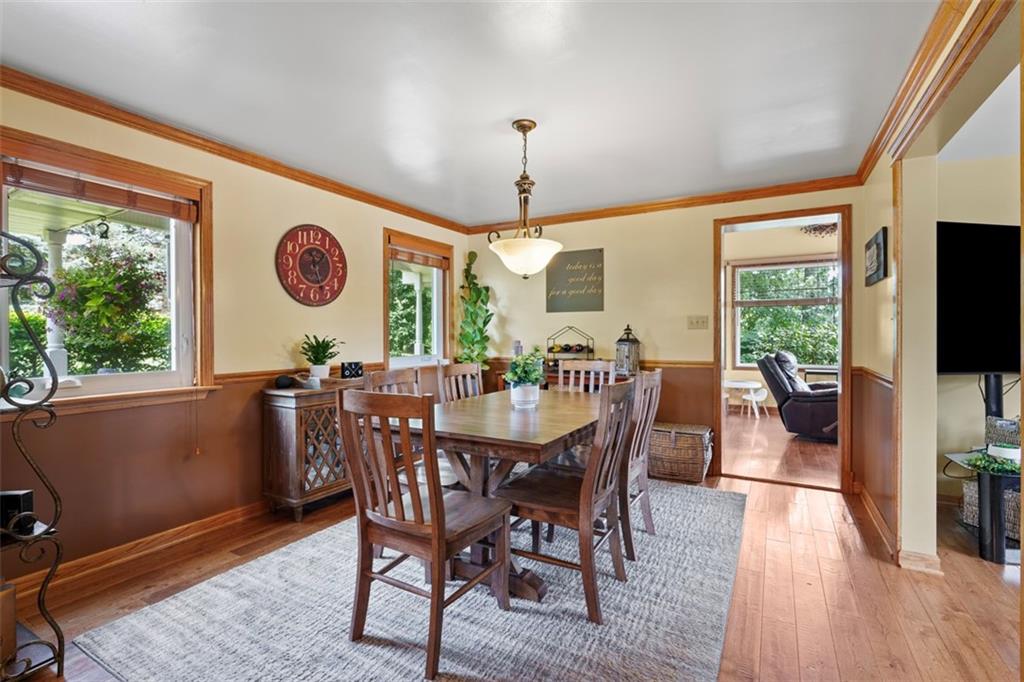 4 Cheryl Drive Coraopolis, PA 15108 - Photo 12 of 32 a dining room with furniture window wooden floor