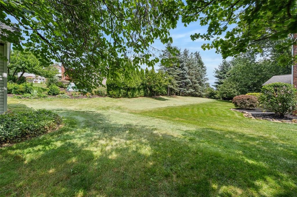 4 Cheryl Drive Coraopolis, PA 15108 - Photo 29 of 32 a view of a big yard with plants and large trees