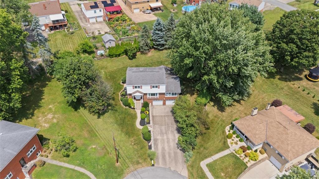 4 Cheryl Drive Coraopolis, PA 15108 - Photo 3 of 32 an aerial view of residential houses with outdoor space