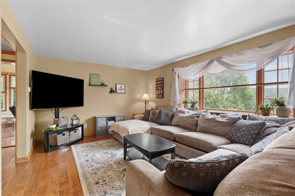 4 Cheryl Drive Coraopolis, PA 15108 - Photo 5 of 32 a living room with furniture and a flat screen tv