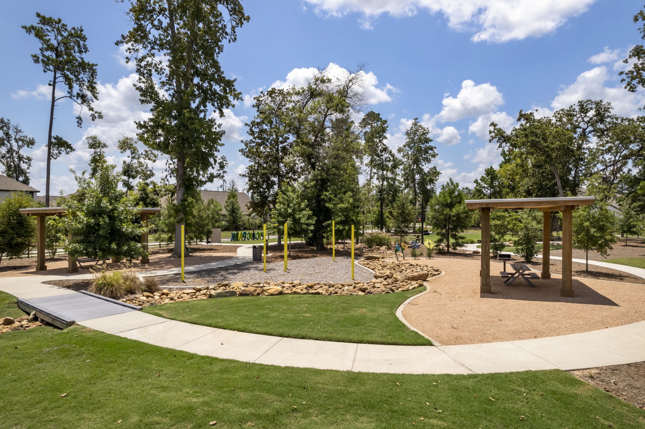 545 Cedar Harbor Court Conroe, TX 77304 - Photo 46 of 50 a view of a playground with a slide