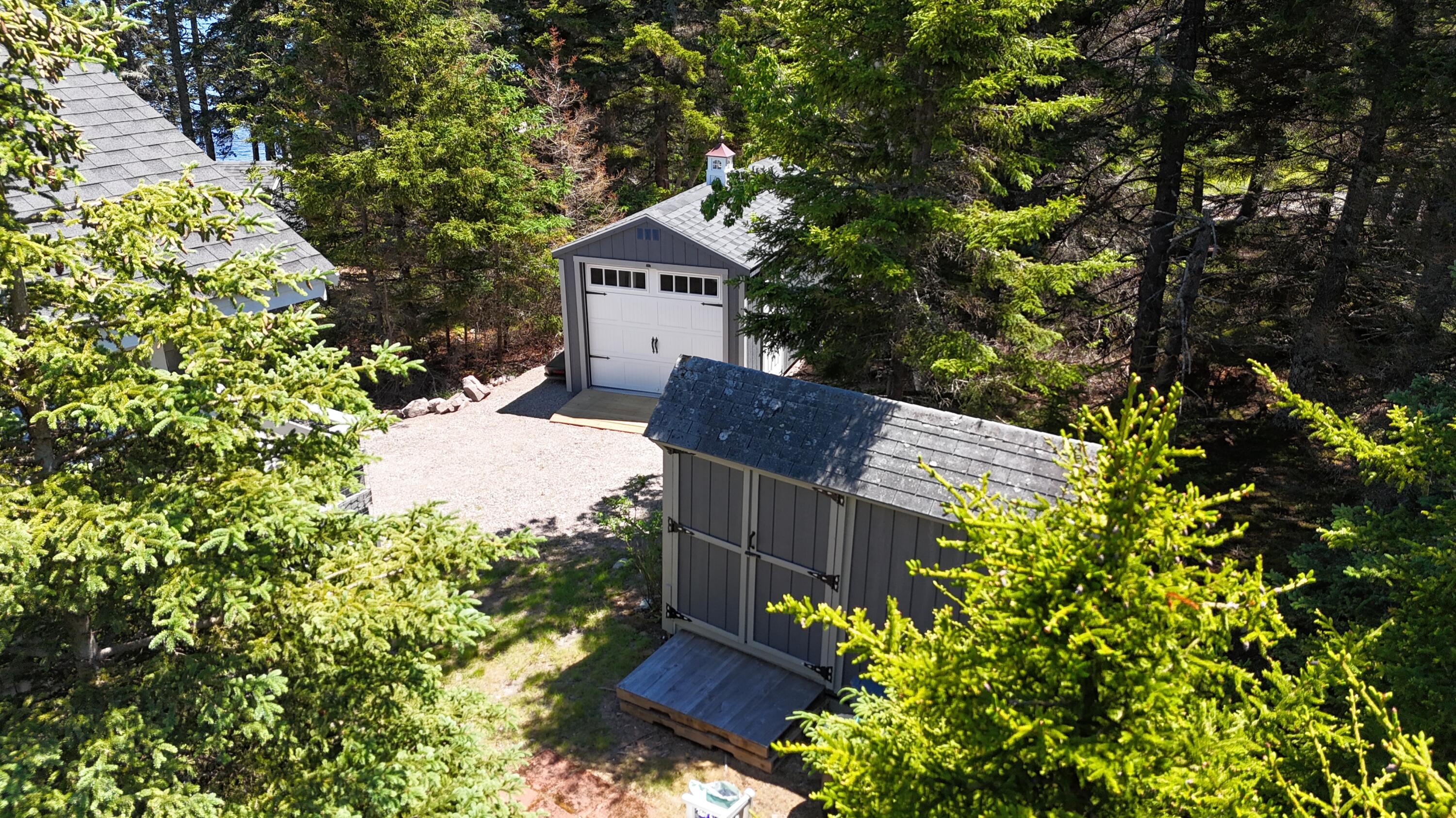 162 Red Point Road Swans Island, ME 04685 - Photo 47 of 50 wood shed and shed