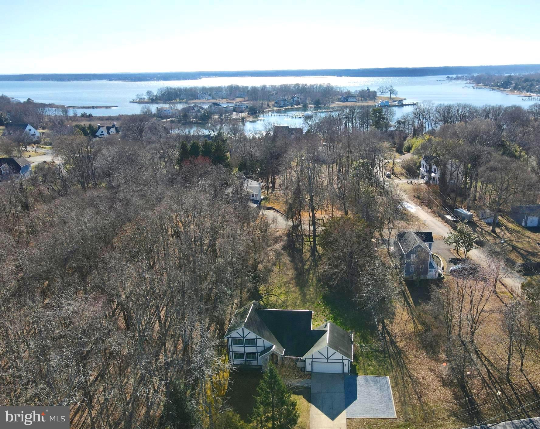 3280 Arundel On The Bay Road Annapolis, MD 21403 - Photo 36 of 40 Aerial view of lot. Less than 2 blocks to the Bay!