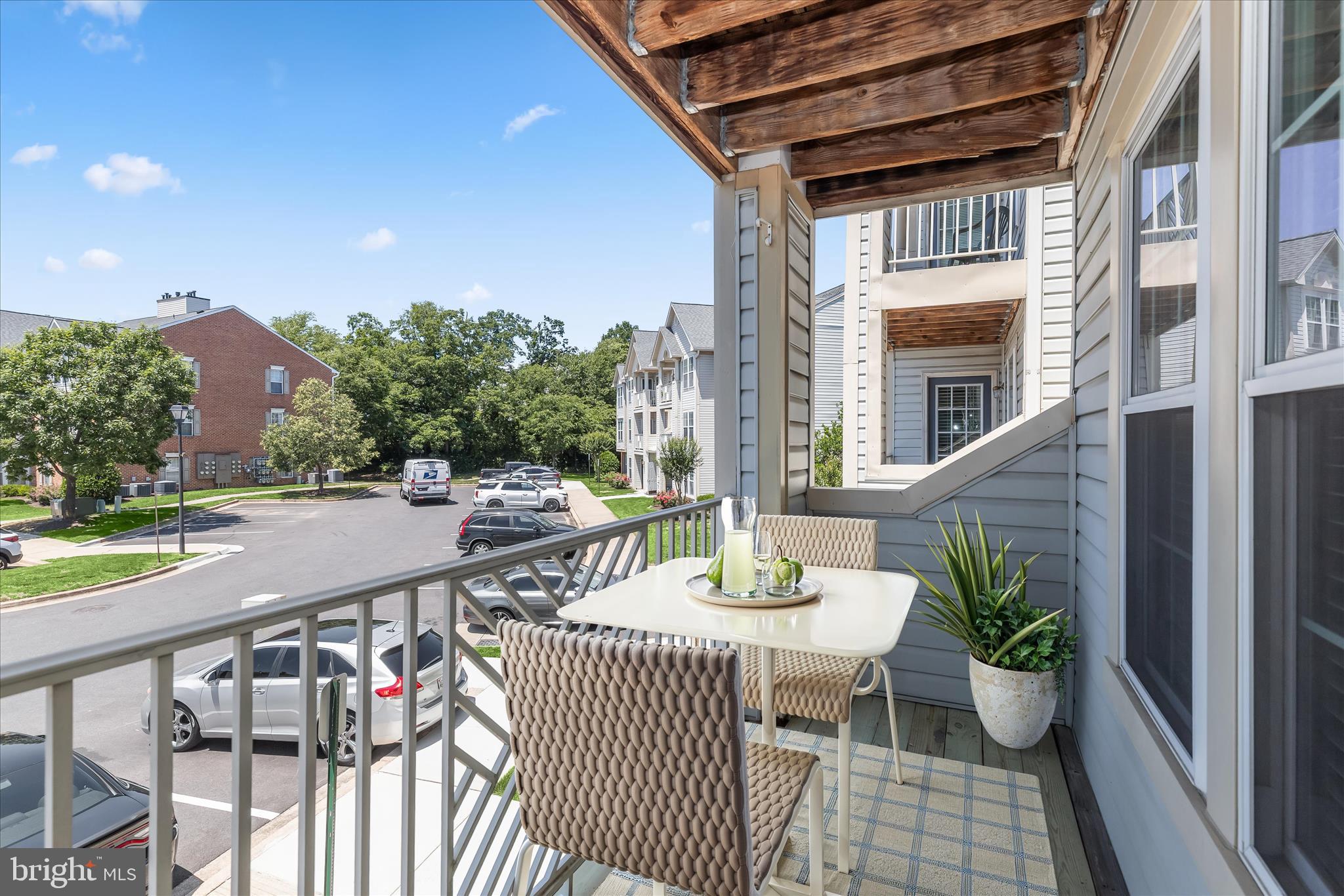 687 Winding Stream Way, Unit 204 Odenton, MD 21113 - Photo 5 of 36 Private balcony (virtually staged)