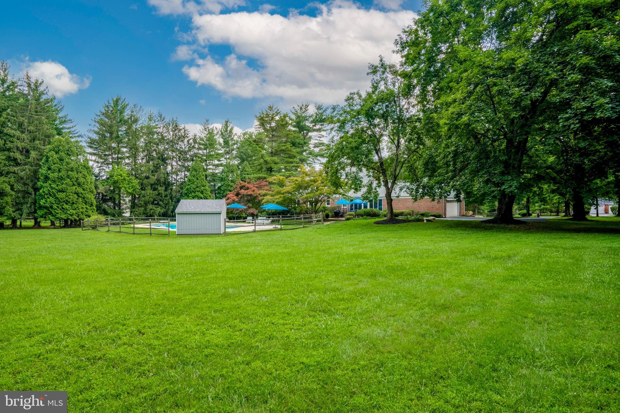 627 Georgetown Road Glen Mills, PA 19342 - Photo 23 of 25 Stunning Backyard