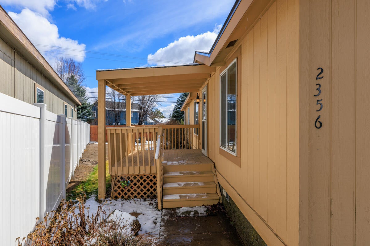 Front porch roof extension