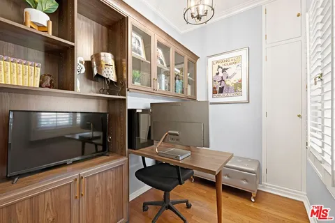 a view of swimming pool with a back yard