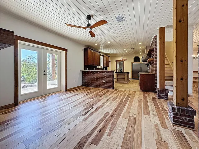 a room with storage and utility