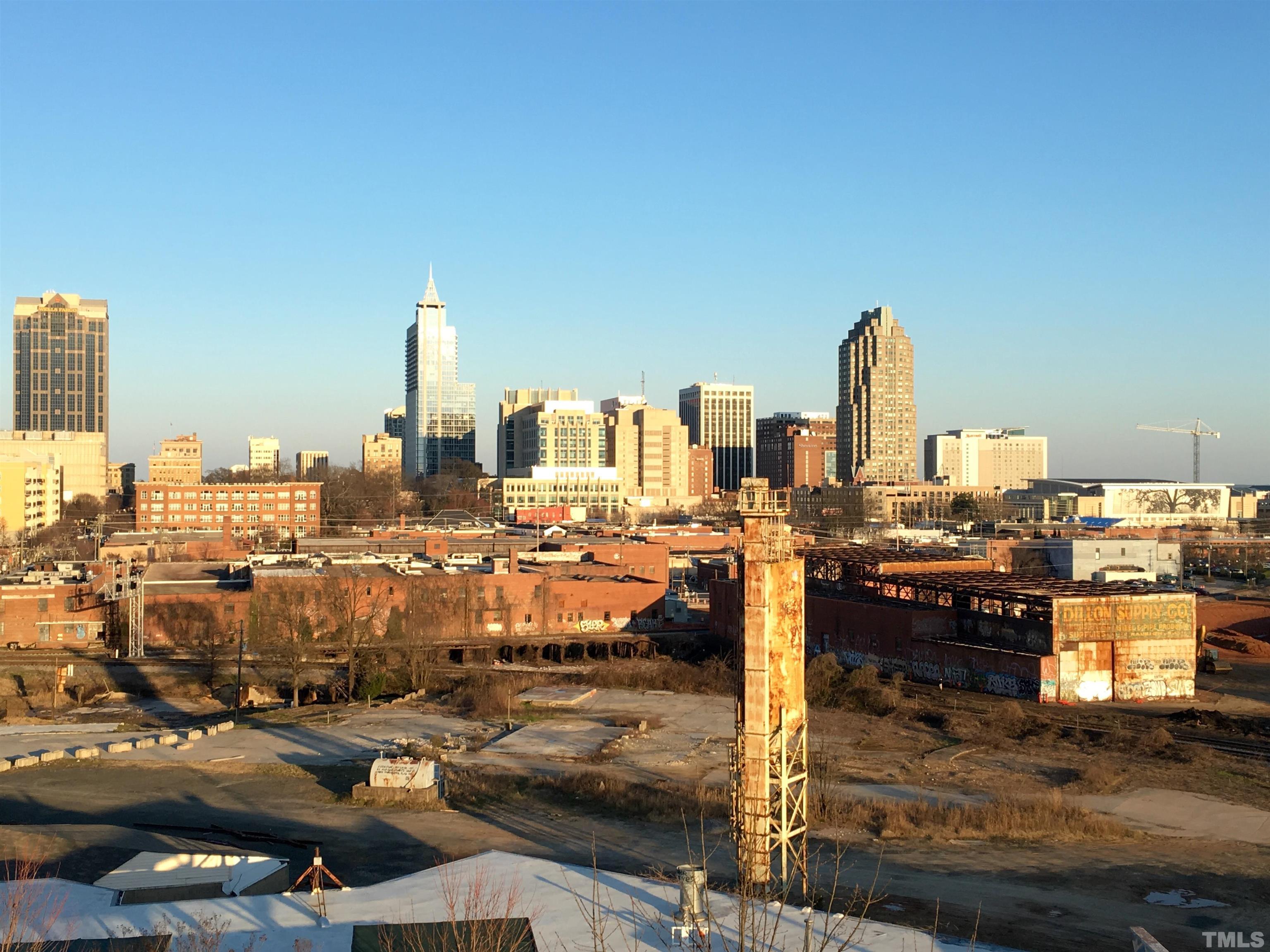 710 Independence Place, Unit 407 Raleigh, NC 27603 - Photo 2 of 10 a city view with lots of high rise buildings