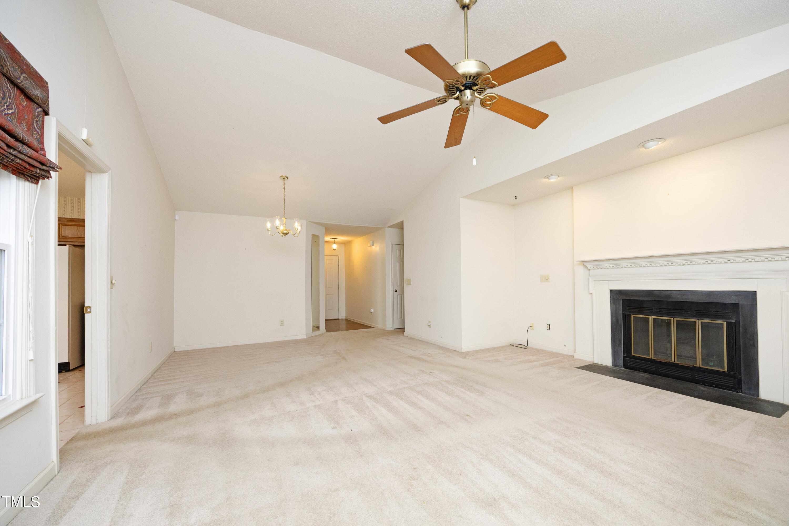 2710 Cottage Circle Raleigh, NC 27613 - Photo 7 of 36 View from Family Room to Dining Room