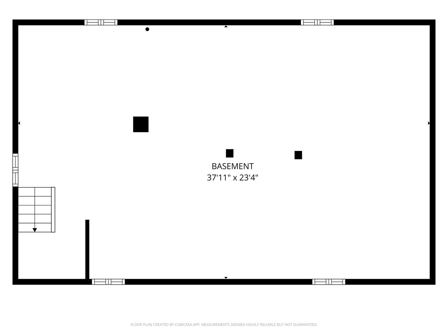 1489 East Algonquin Road Des Plaines, IL 60016 - Photo 33 of 34 a picture of a room with a white wall and a refrigerator