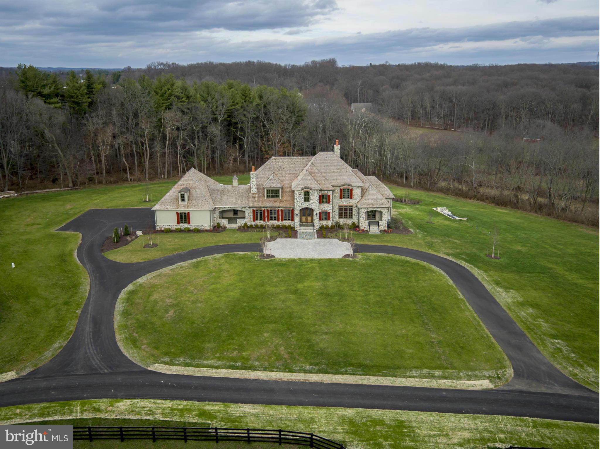2684 Daisy Road Woodbine, MD 21797 - Photo 2 of 30 Aerial view of home w/circular drive