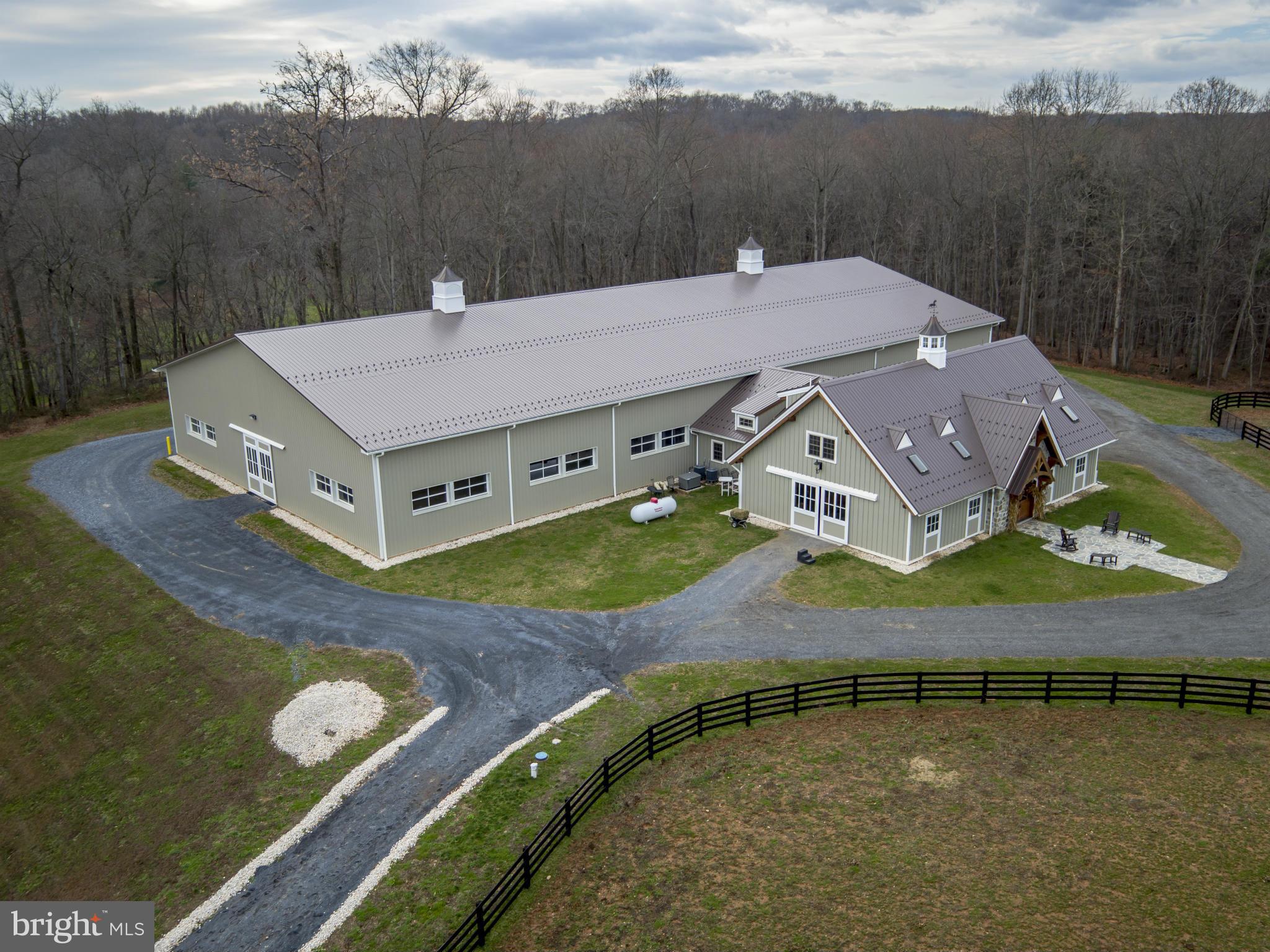 2684 Daisy Road Woodbine, MD 21797 - Photo 29 of 30 Indoor arena & 8 stall barn