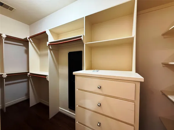 a view of closet