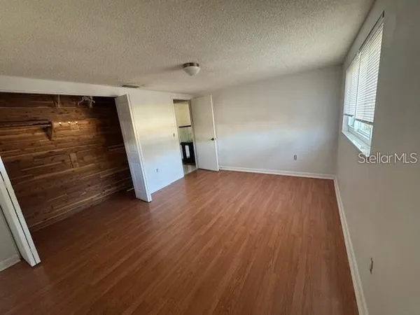 wooden floor in an empty room