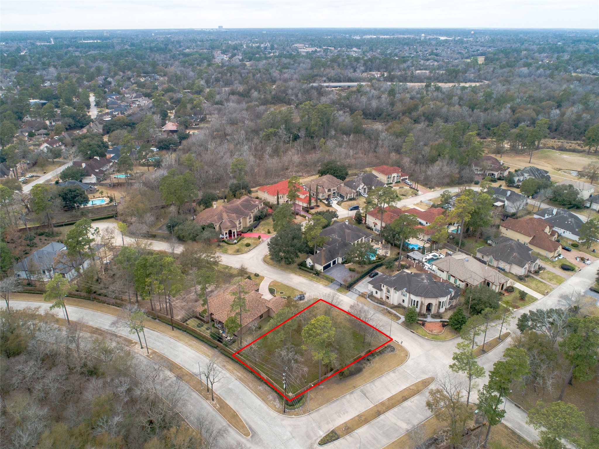 3003 Green Vista Houston, TX 77068 - Photo 11 of 18 a view of a lake with a mountain