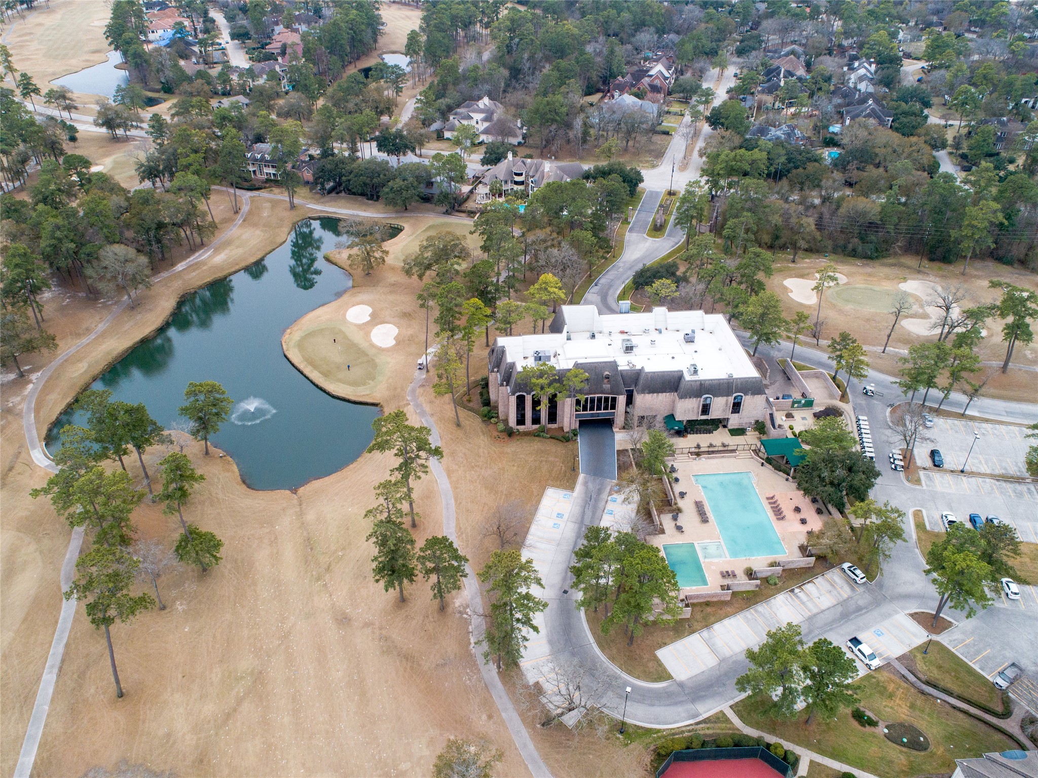 3003 Green Vista Houston, TX 77068 - Photo 15 of 18 an aerial view of a house with outdoor space