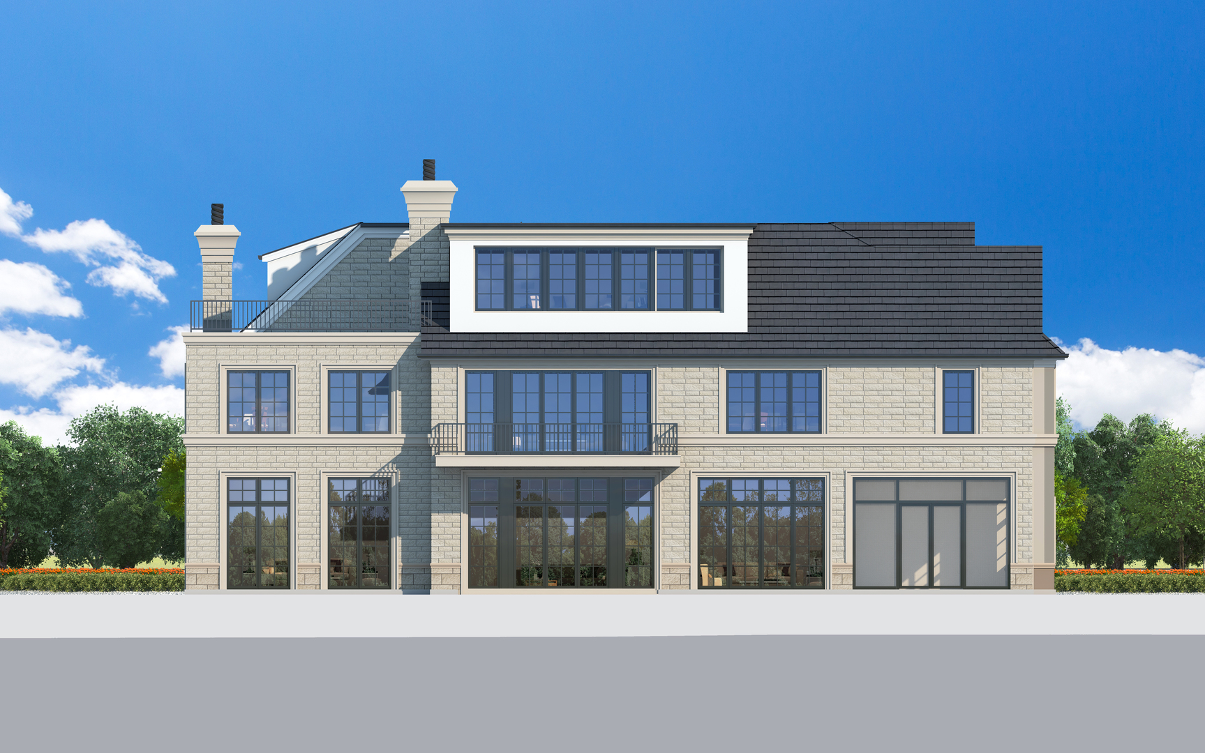 501 Sheridan Road Kenilworth, IL 60043 - Photo 2 of 20 a view of a brick building next to a road