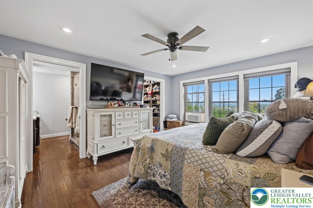 3771 State Road Coopersburg, PA 18036 - Photo 18 of 37 Gleaming hardwood floors and classic crown molding define this serene bedroom retreat.