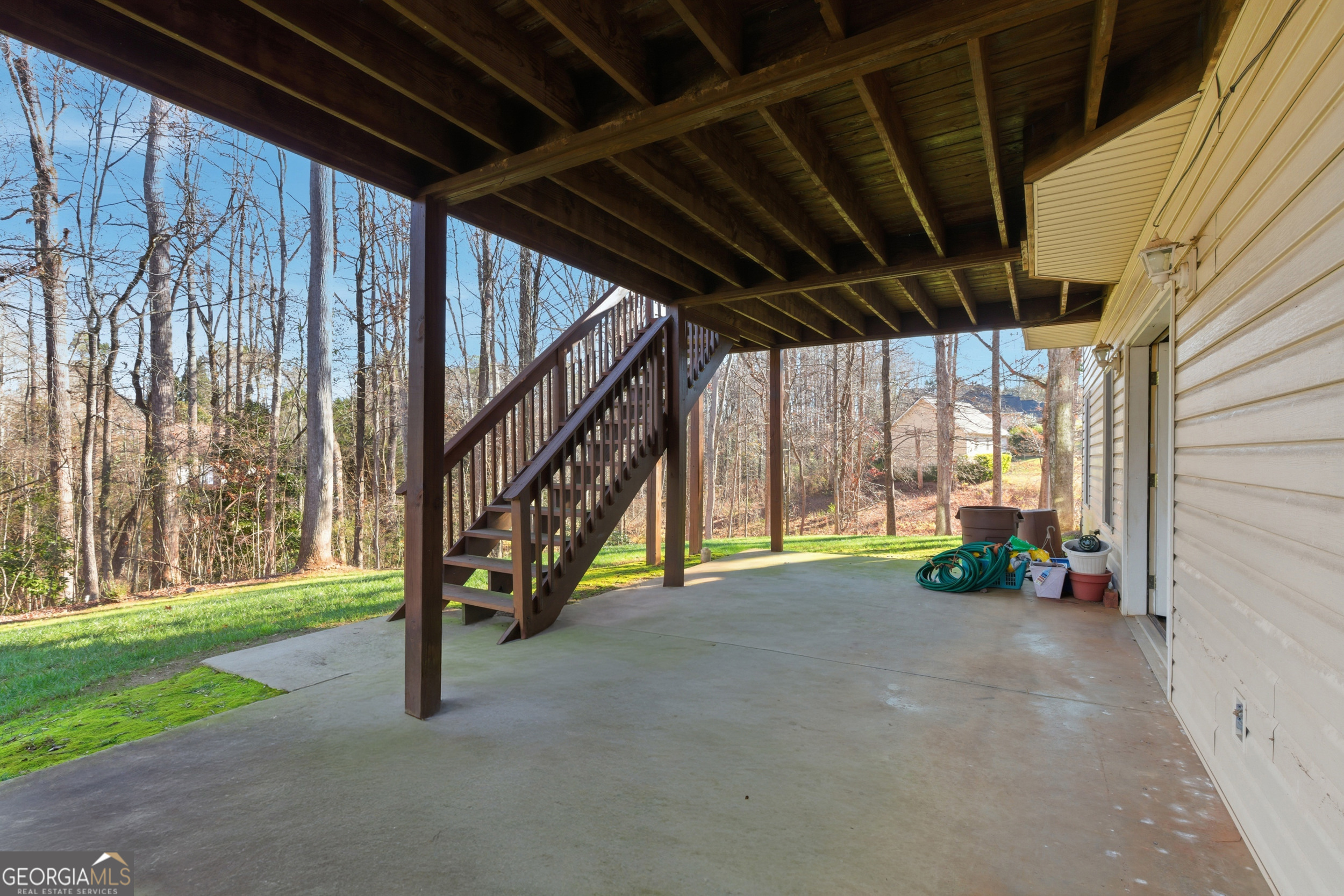 180 Springbrook Drive Cornelia, GA 30531 - Photo 47 of 50 a view of an empty room with porch and a yard